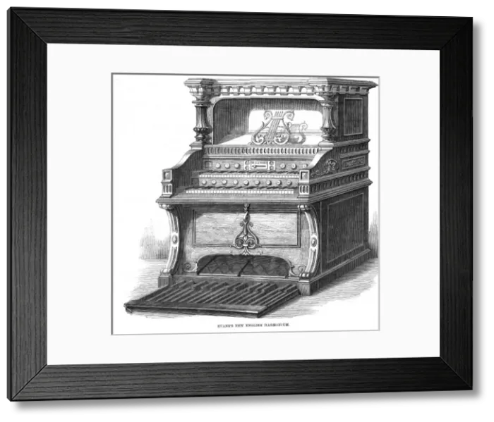 Framed Print : Evanss Harmonium Framed Print : Evanss Harmonium