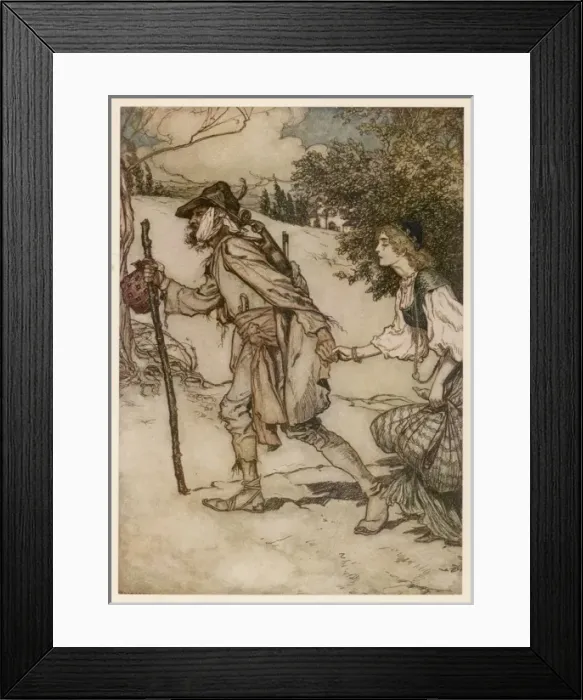 Framed Print : King Thrushbeard Framed Print : King Thrushbeard