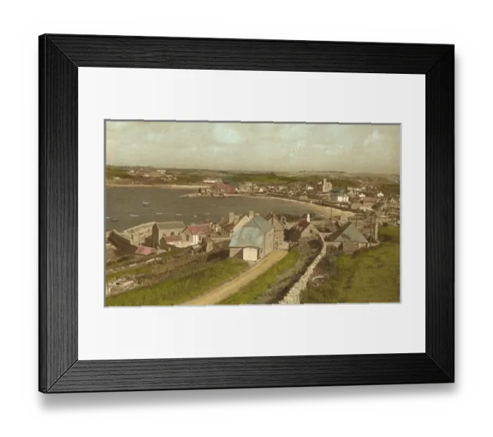 Framed Print : Hugh Town, St Marys, Scilly Isles Framed Print : Hugh Town, St Marys, Scilly Isles