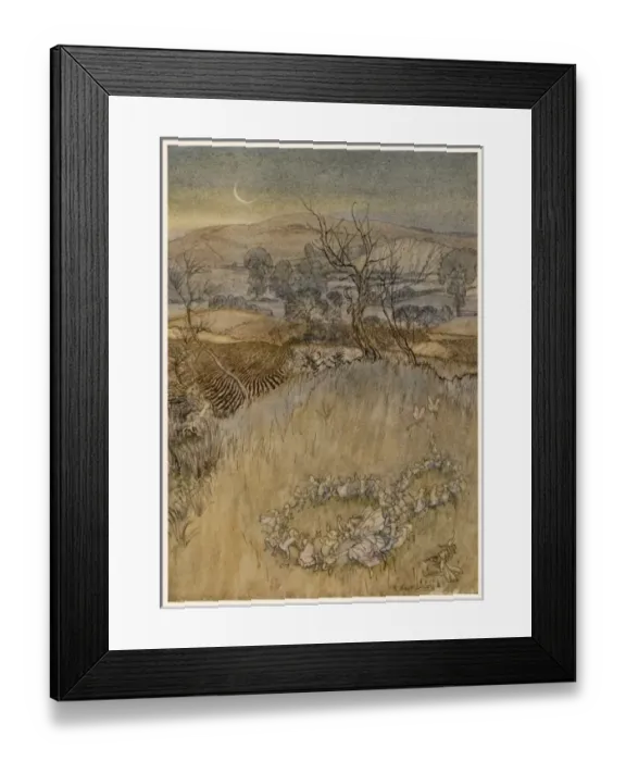 Framed Print : Shakespeare. The Tempest Framed Print : Shakespeare. The Tempest