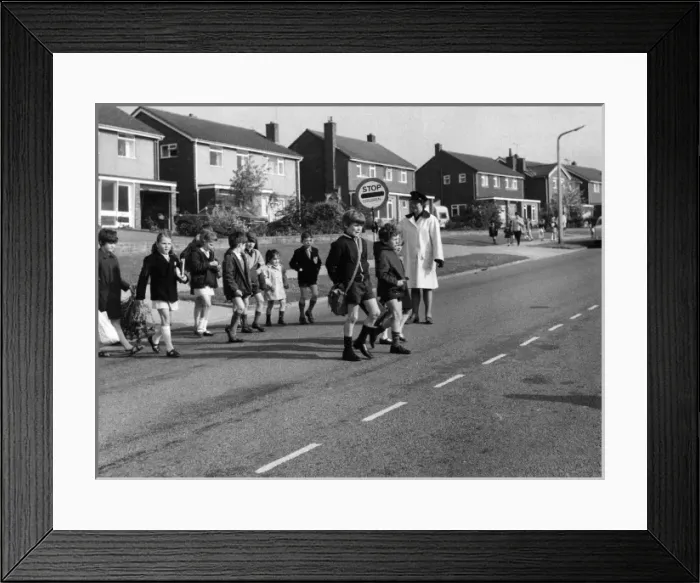 Framed Print : Lollipop Lady Framed Print : Lollipop Lady