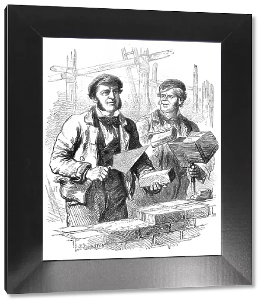 Bricklayers  /  Workmen  /  1856