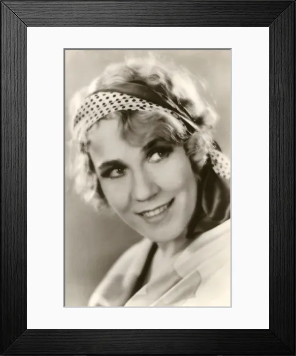 Framed Print : Louise Fazenda / Postcard Framed Print : Louise Fazenda / Postcard