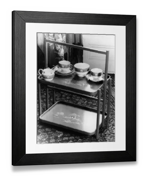 Framed Print : Tea Stand 1930S Framed Print : Tea Stand 1930S