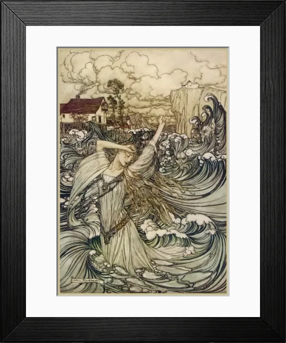 Framed Print : A Water Spirit Framed Print : A Water Spirit