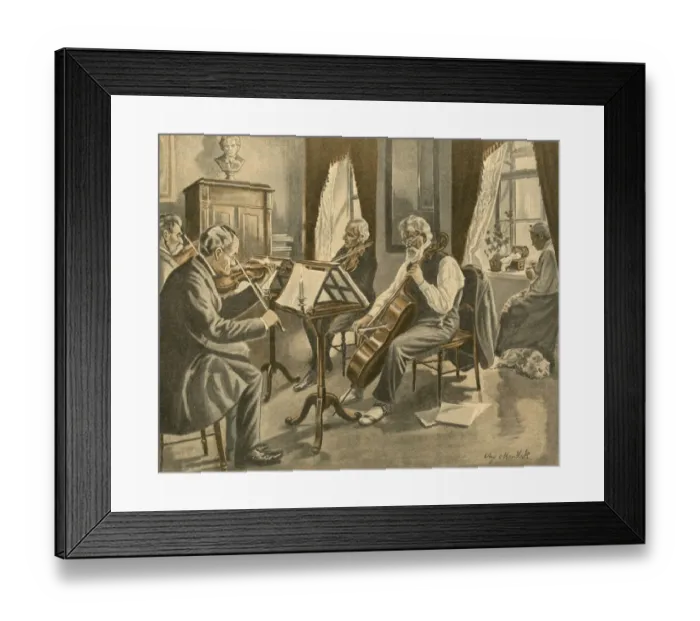 Framed Print : Amateur Quartet Framed Print : Amateur Quartet