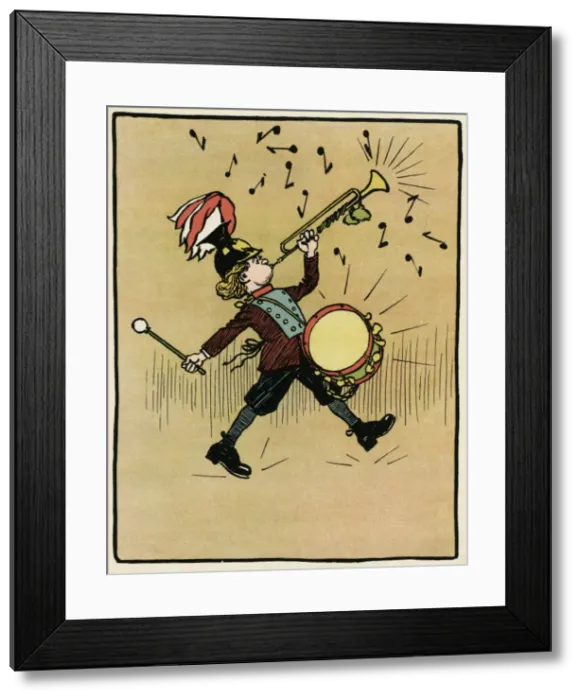 Framed Print : Noisy Musical Boy Framed Print : Noisy Musical Boy
