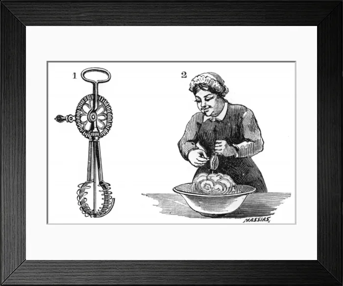 Framed Print : Egg Beater C1905 Framed Print : Egg Beater C1905