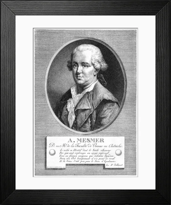 Framed Print : Portrait of Mesmer Framed Print : Portrait of Mesmer