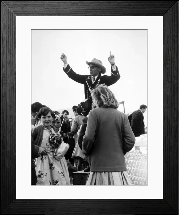 Framed Print : Dingle Tic-Tac Man Framed Print : Dingle Tic-Tac Man