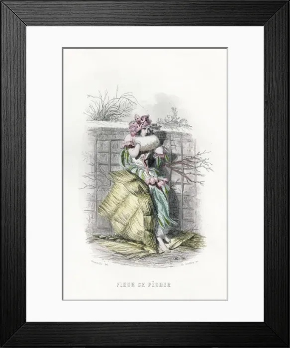 Framed Print : Grandville Peach Blossom Framed Print : Grandville Peach Blossom