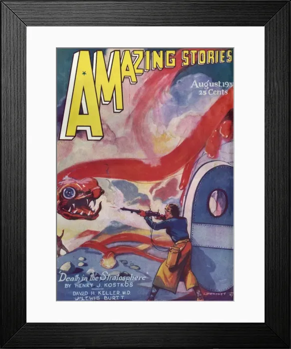 Framed Print : Death in Stratosphere Framed Print : Death in Stratosphere