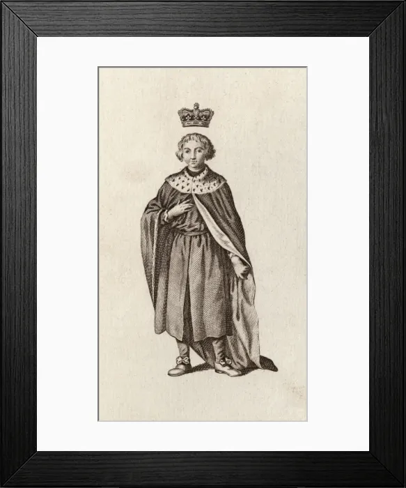 Framed Print : EDWARD V The elder of the Princes in the Tower Framed Print : EDWARD V The elder of the Princes in the Tower
