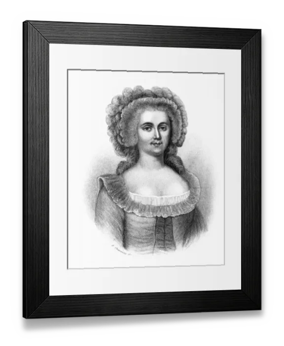 Framed Print : Jeanne De Lamotte Framed Print : Jeanne De Lamotte