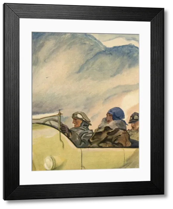 Framed Print : Joys of an Open-Top Framed Print : Joys of an Open-Top