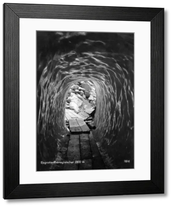 Framed Print : Inside the Rhone Glacier in the Swiss Alps Framed Print : Inside the Rhone Glacier in the Swiss Alps