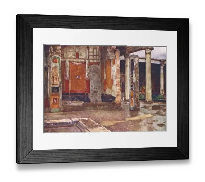 Framed Print : Casa Dei Vettii-Pompeii Framed Print : Casa Dei Vettii-Pompeii