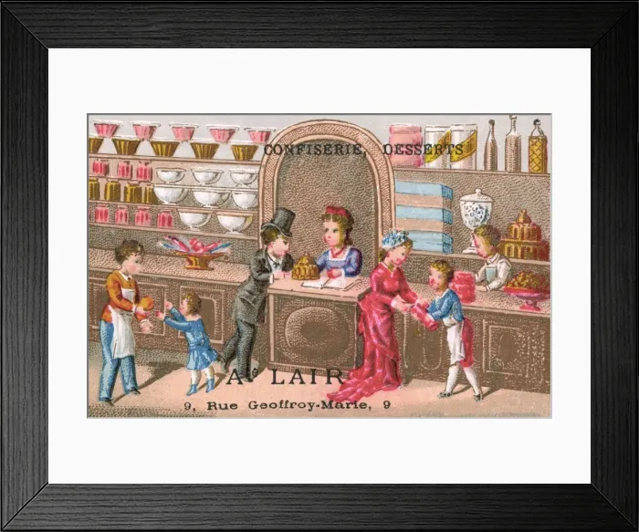 Framed Print : French Confiserie Framed Print : French Confiserie