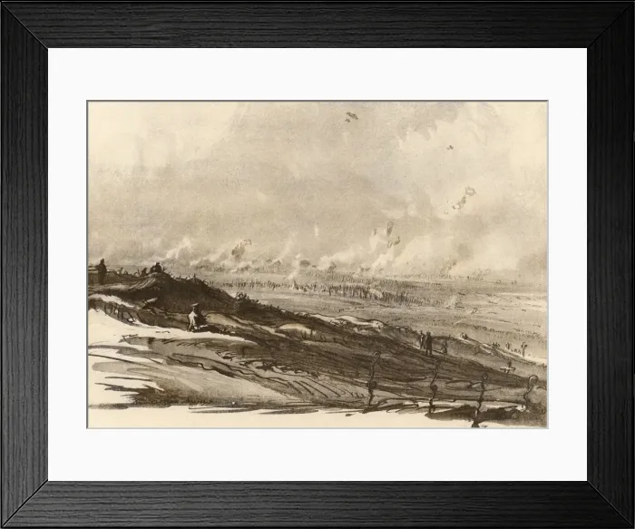 Framed Print : 1916 / SOMME VIEW Framed Print : 1916 / SOMME VIEW