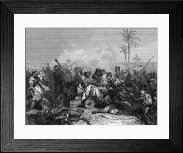 Framed Print : French Invade Algeria Framed Print : French Invade Algeria