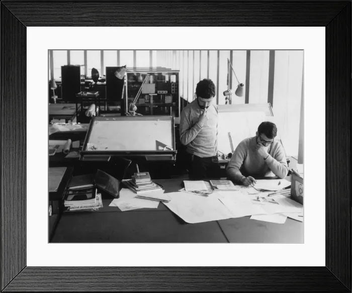 Framed Print : Sheffield Univ Architect Framed Print : Sheffield Univ Architect