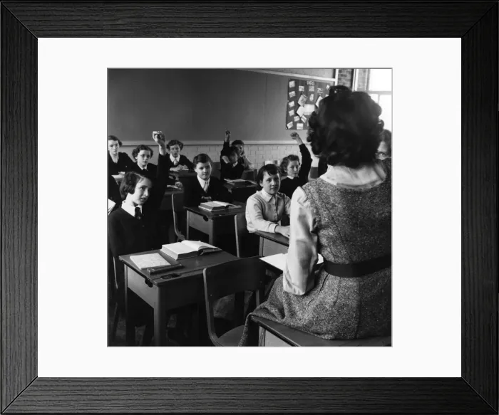 Framed Print : Class Scene / Coughton Framed Print : Class Scene / Coughton