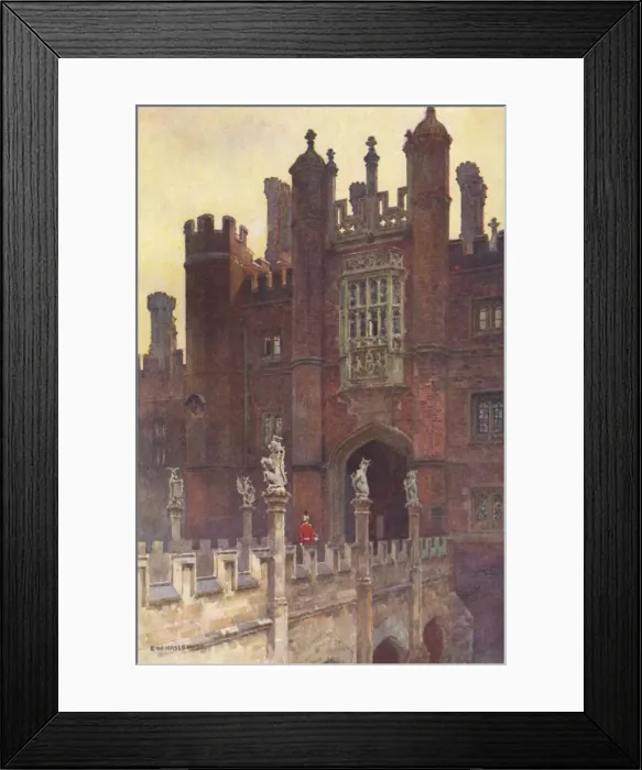 Framed Print : Hampton Court / Great Gate Framed Print : Hampton Court / Great Gate