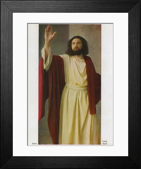Framed Print : Oberammergau - Lang Framed Print : Oberammergau - Lang