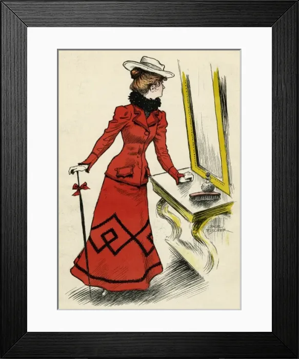 Framed Print : Last Look in Mirror Framed Print : Last Look in Mirror