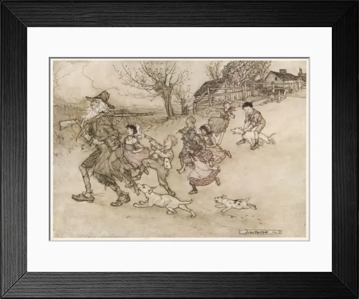 Framed Print : Irving / Rip Van Winkle Framed Print : Irving / Rip Van Winkle