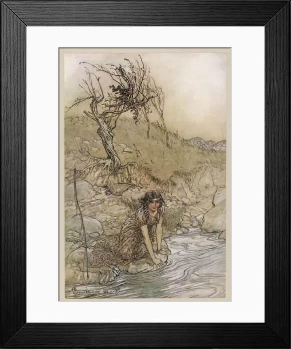 Framed Print : Shakespeare: Hermia Framed Print : Shakespeare: Hermia