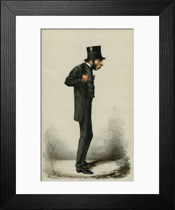 Framed Print : Gj Goschen / Vanity Fair Framed Print : Gj Goschen / Vanity Fair