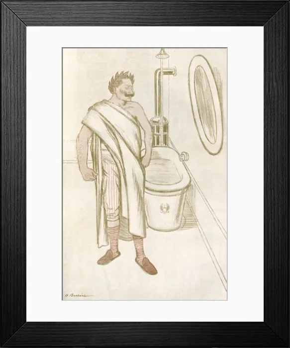 Framed Print : Wilhelm Ii / Fantasio 1908 Framed Print : Wilhelm Ii / Fantasio 1908