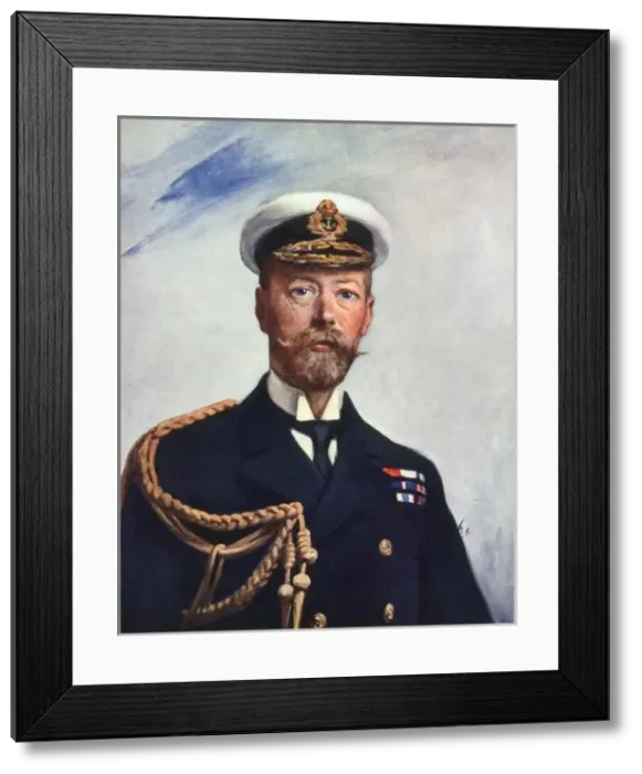 Framed Print : George V in Naval Garb Framed Print : George V in Naval Garb