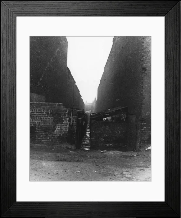 Framed Print : Terrace Backs, Liverpool Framed Print : Terrace Backs, Liverpool