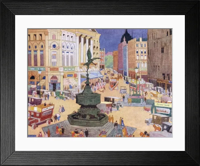 Framed Print : London / Piccadilly Circus Framed Print : London / Piccadilly Circus