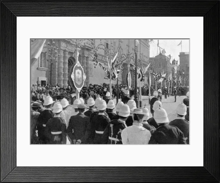 Framed Print : Malta / Valletta Governor Framed Print : Malta / Valletta Governor