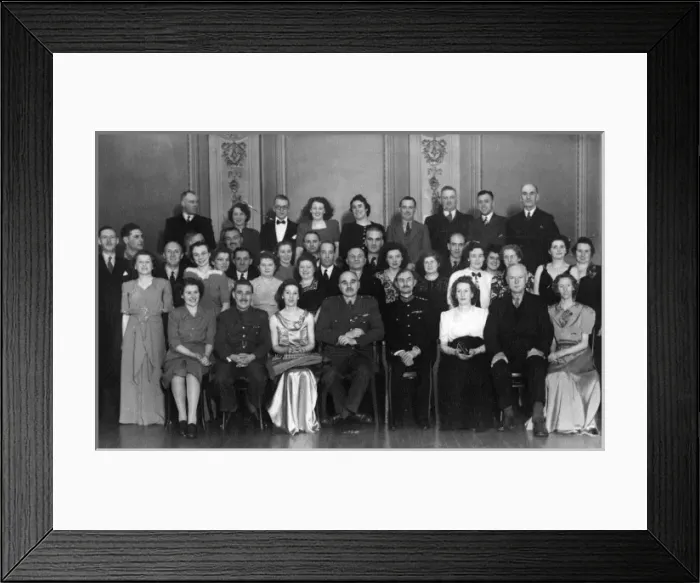 Framed Print : Dinner dance at Fulford Barracks, CRE Preston Framed Print : Dinner dance at Fulford Barracks, CRE Preston