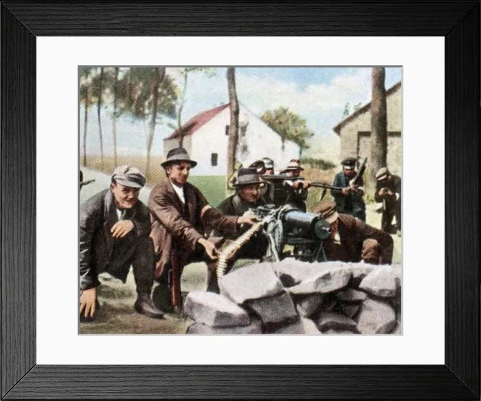 Framed Print : Polish Nationalists / 1921 Framed Print : Polish Nationalists / 1921