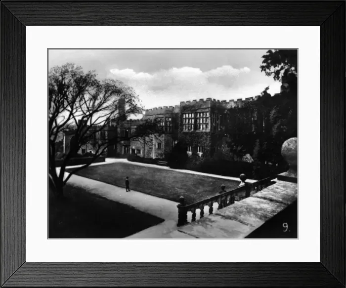 Framed Print : View of Haddon Hall, Derbyshire Framed Print : View of Haddon Hall, Derbyshire