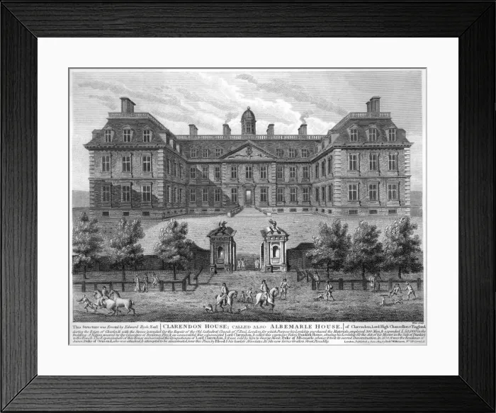 Framed Print : Clarendon House Framed Print : Clarendon House