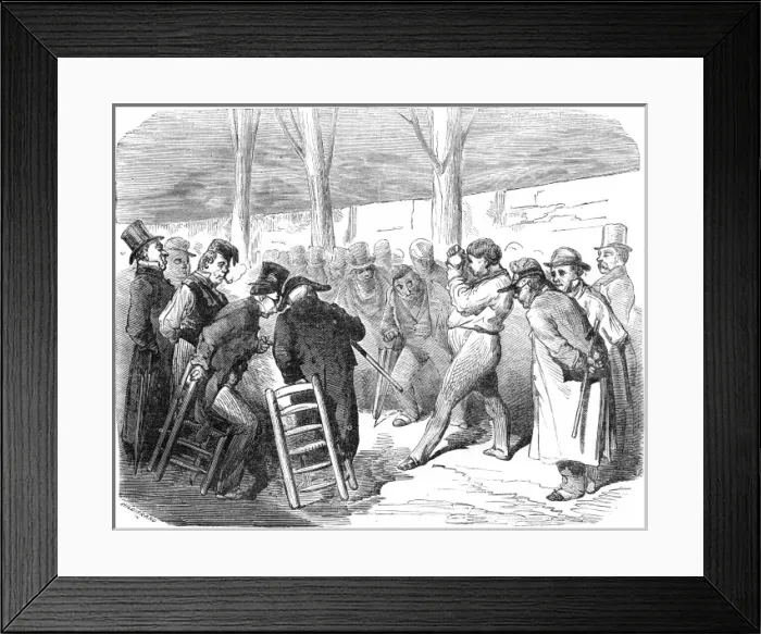 Framed Print : Boules, Paris Framed Print : Boules, Paris