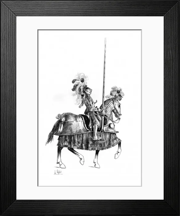 Framed Print : Homme D armes Framed Print : Homme D armes