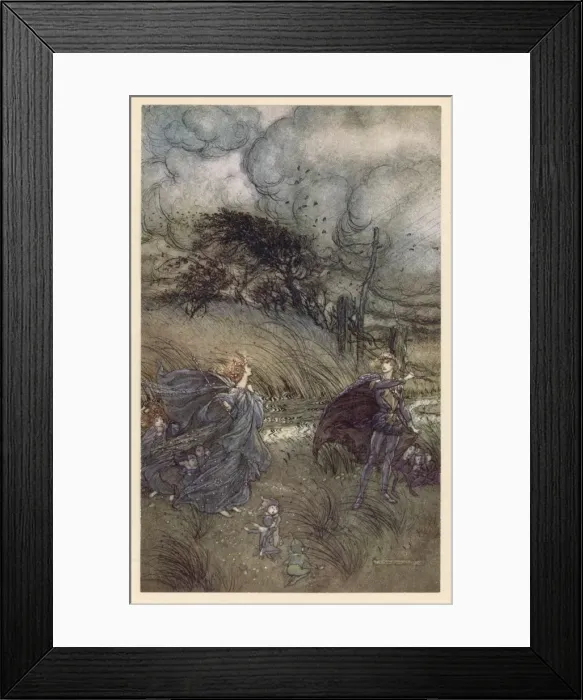 Framed Print : Oberon & Titania Framed Print : Oberon & Titania