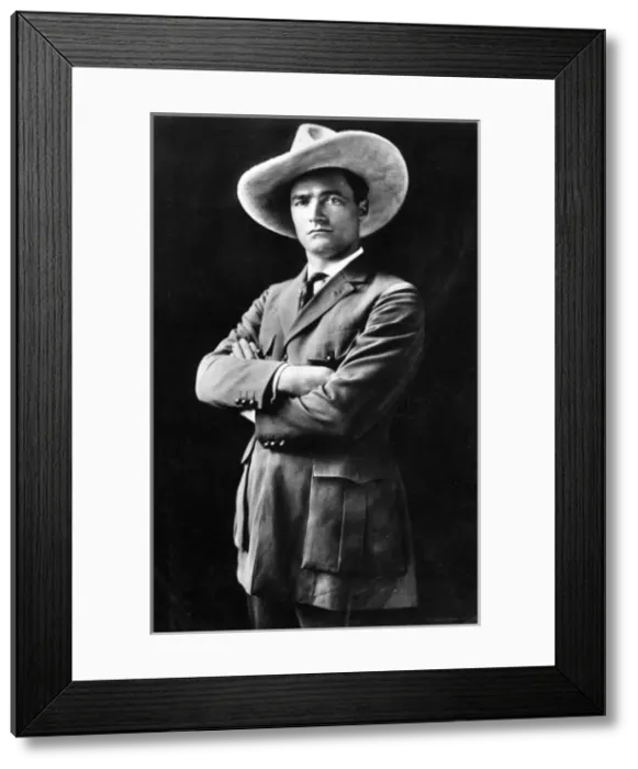Framed Print : Tom Mix / Postcard Framed Print : Tom Mix / Postcard