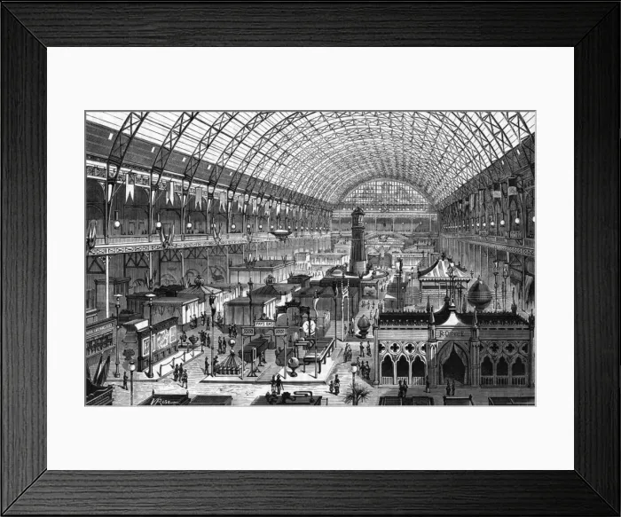 Framed Print : Electrical Exhib. Paris Framed Print : Electrical Exhib. Paris