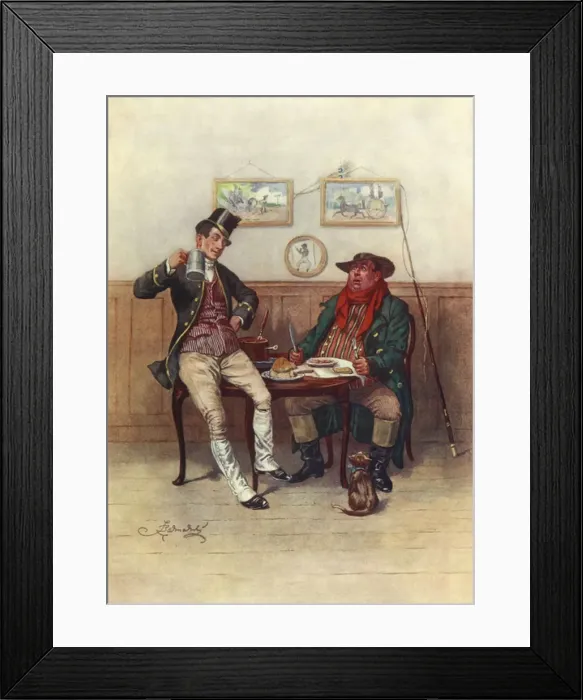 Framed Print : Pickwick Papers / 2 Weller Framed Print : Pickwick Papers / 2 Weller