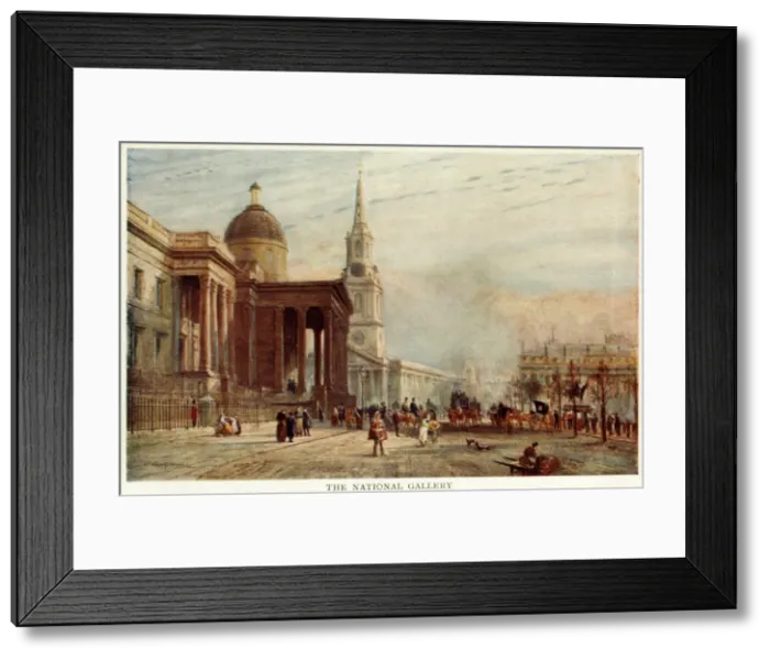Framed Print : Trafalgar Sq / Fulleylove Framed Print : Trafalgar Sq / Fulleylove