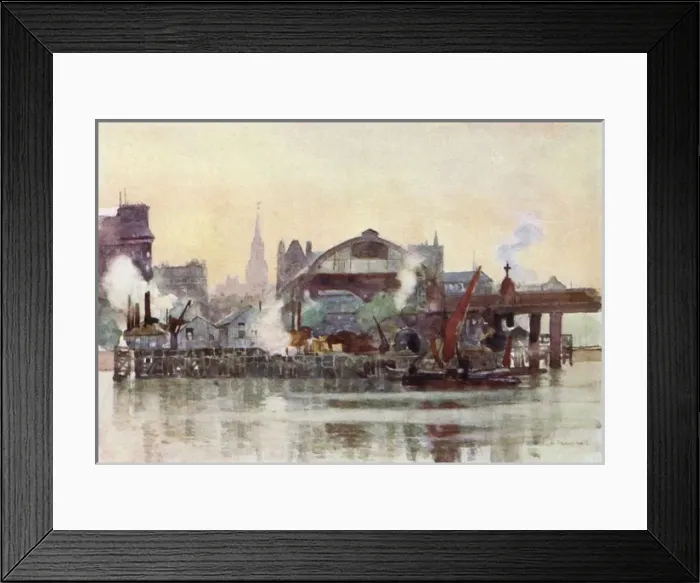 Framed Print : Charing X Stn (Marshall) Framed Print : Charing X Stn (Marshall)