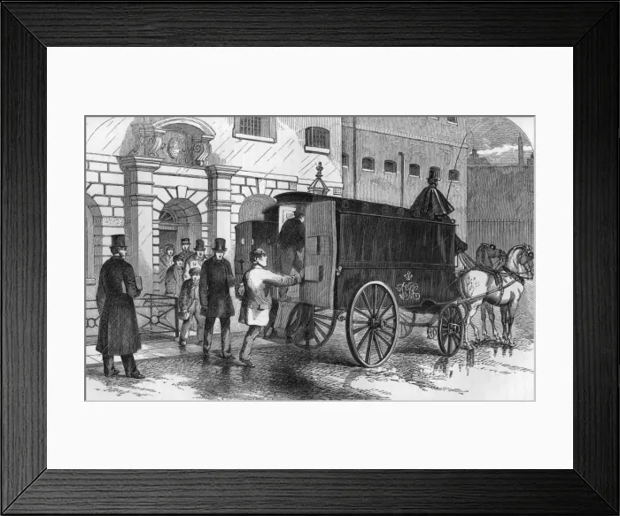 Framed Print : Clerkenwell Prison / 1862 Framed Print : Clerkenwell Prison / 1862